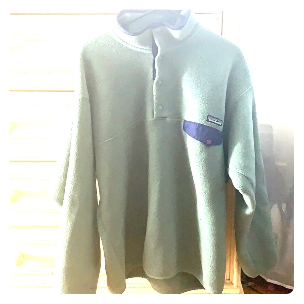Mint Patagonia synchilla fleece